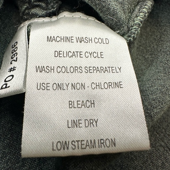 Romantic ROAMANS Forest Green Top 16W | Boho Gypsy Embroidered Revival Y2K Retro - Picture 10 of 10